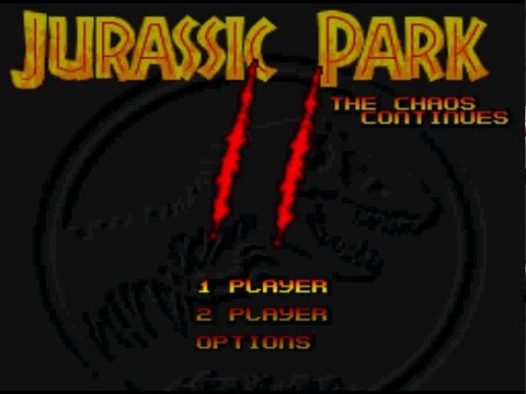 Jurassic Park 2 [Snes] Videotest
