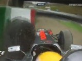 Hamilton crash Suzuka Essais Libres 1 2010