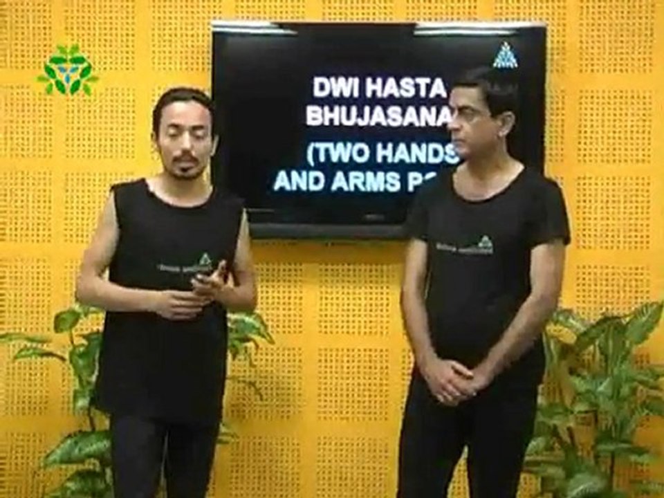 Two Arm and Hands Pose (Dwi Hasta Bhujasana)