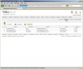 How to Create Users on ValleySpeak Project Server  (Part 3)