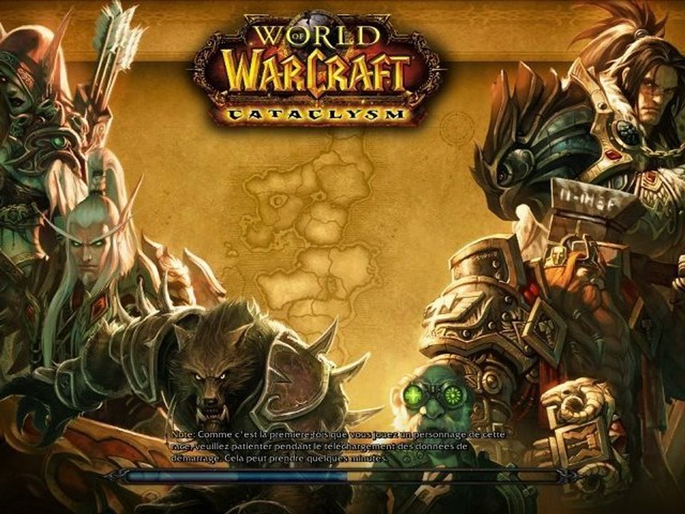 [wow Cataclysm FR] Intro humain + launcher cataclysm