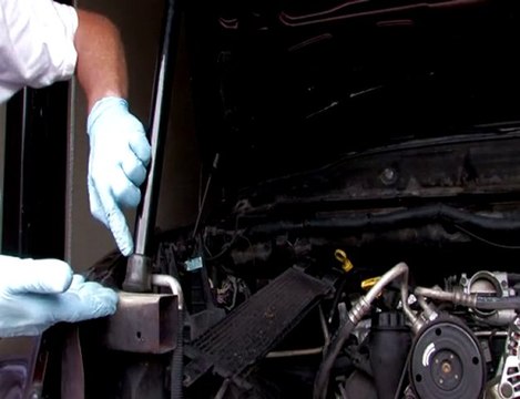 How to Replace a Hood Strut