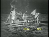 Vidéo restaurée des premiers pas sur la Lune