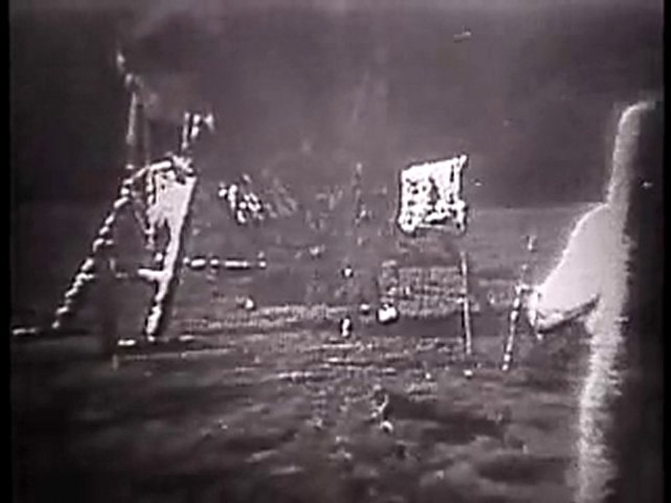 Vidéo neil amstrong sur la lune