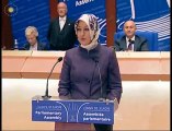 Hayrunnisa Gül Avrupa Konseyinde Konuştu