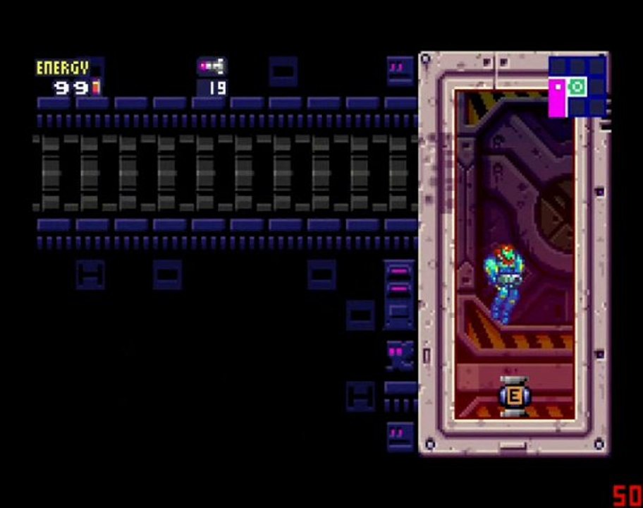 Metroid Fusion [02]- Passage secret et 1er Boss