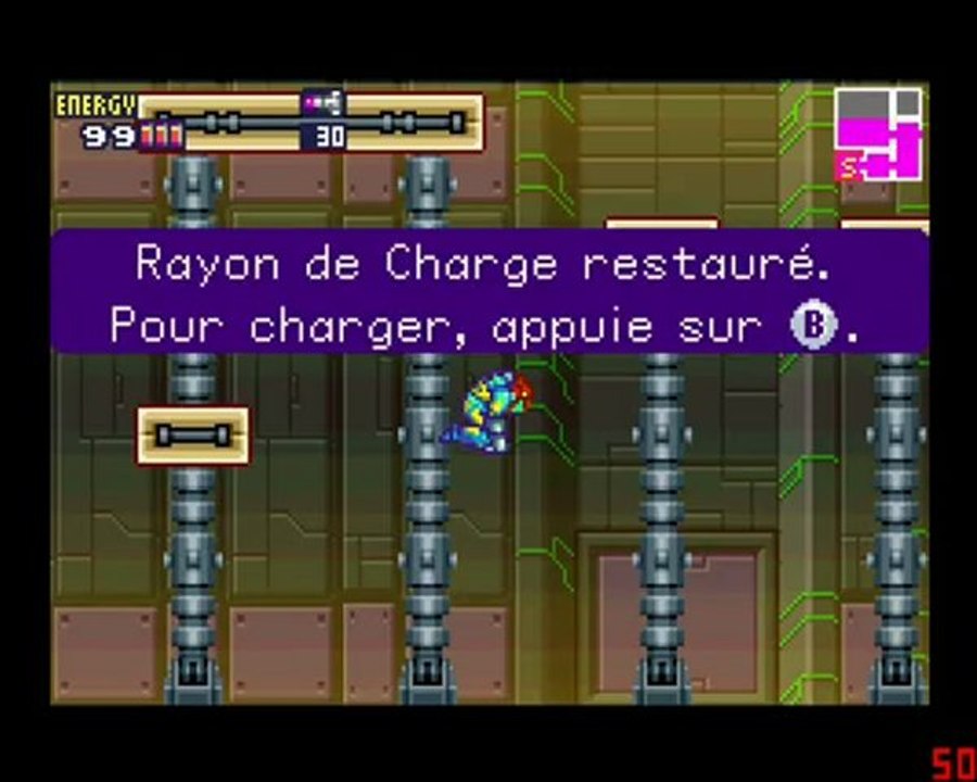 Metroid Fusion [03]- Rayon de charge