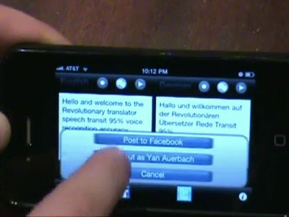 SpeechTrans German English Translator with Voice Recognition