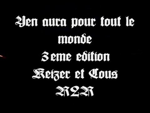 yen aura pour tout le monde set hip hop keizer et cous R2R