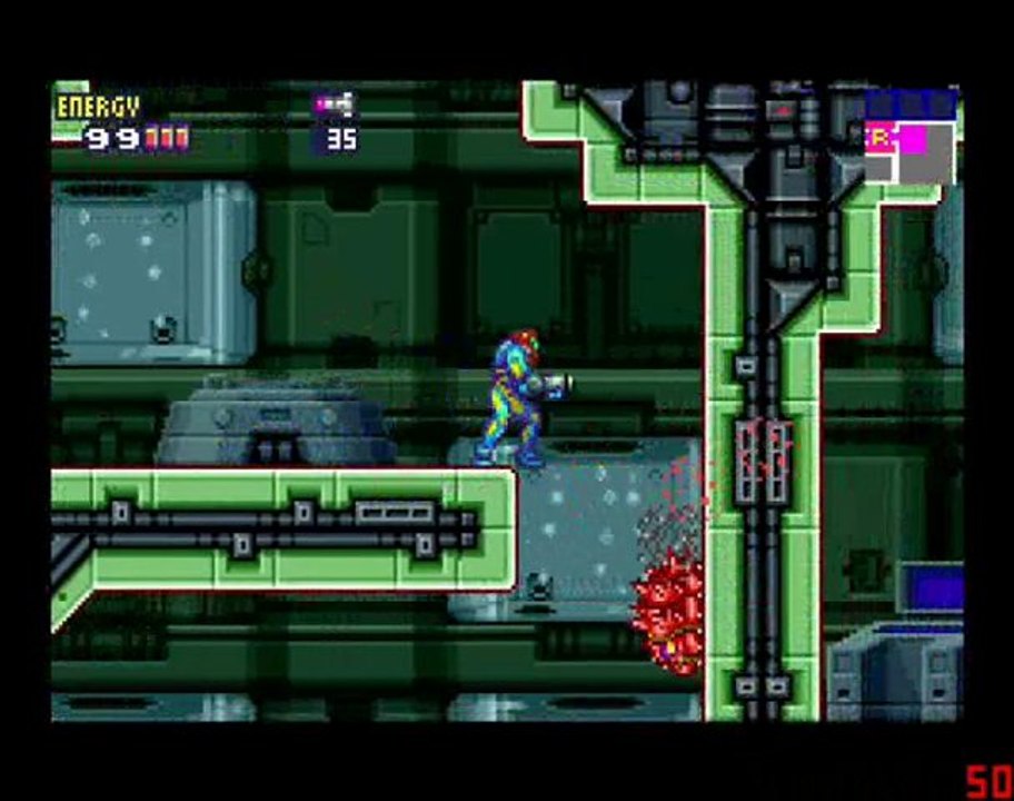 Metroid Fusion [04] Porte Bleu Déverrouillée !