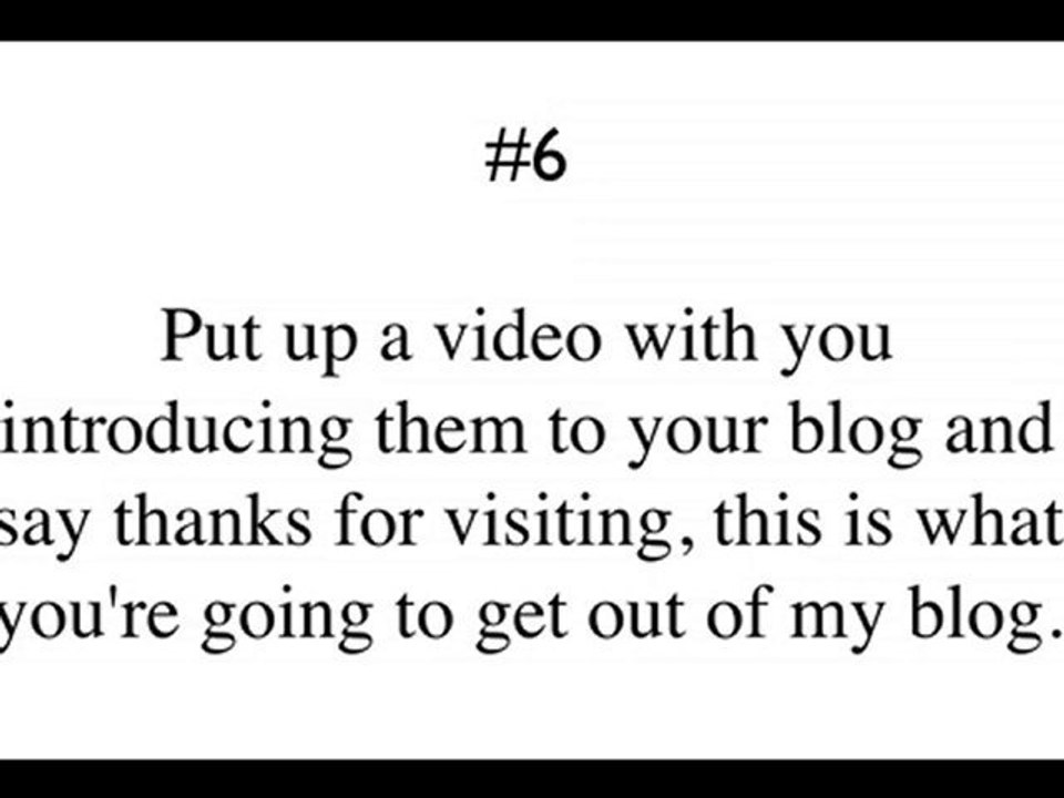 10 Wordpress Blog How To Generate Traffic Tips