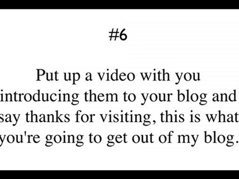 10 Wordpress Blog How To Generate Traffic Tips