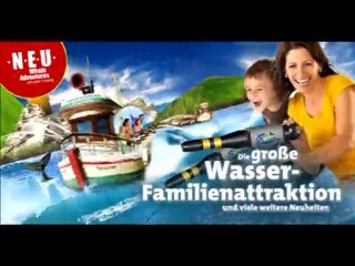 Bluefire Rollercoaster ride José and Mike @ Rust Germany trailer of the construction