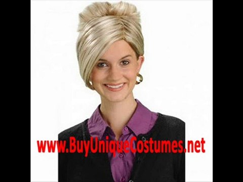 halloween constume cheap blonde wigs