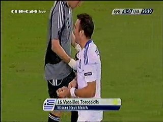 Hellas - Letonia kitrini karta