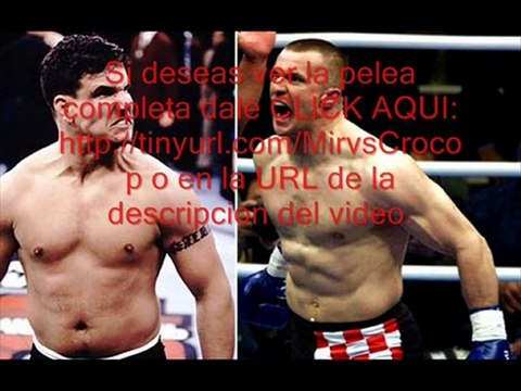 ufc 119 Frank Mir vs Mirko Cro Cop
