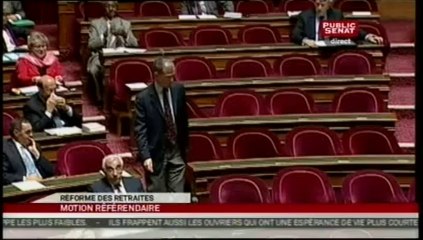 SEANCE,Séance - examen du projet de loi de réforme des retraites