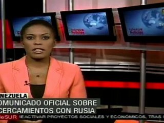 Comunicado oficial sobre acercamiento con Rusia