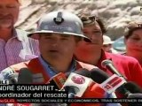 Autoridades prometen que rescate de mineros chilenos se hará entre tres u ocho días