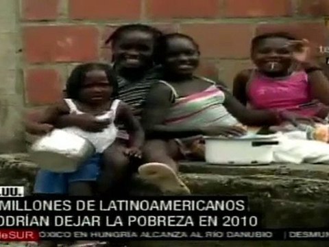 Siete millones de latinoamericanos podrían dejar la pobreza en 2010