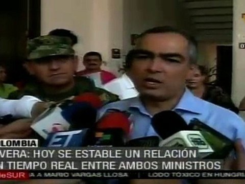 Rivera: hoy se establece una relación en tiempo real entre ambos ministros