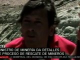Ministro chileno responde a medios internacionales por rescate de mineros