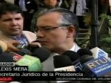 Presidente Correa presentará acusación particular