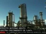 PIB en Bolivia registra crecimiento de 3.64%