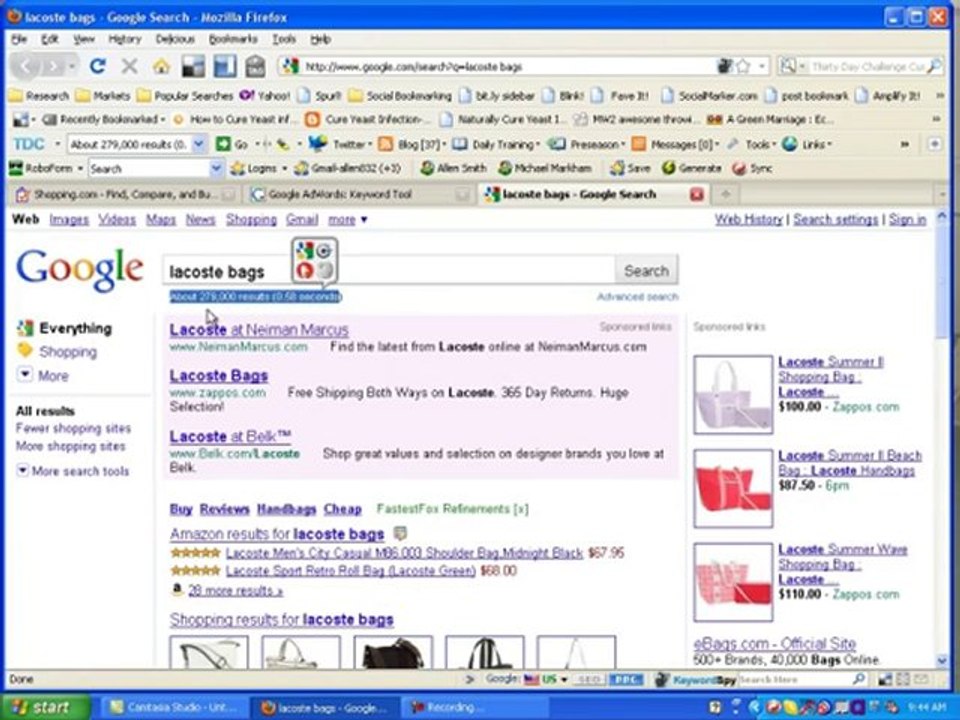 Article Marketing Keyword Research sample video