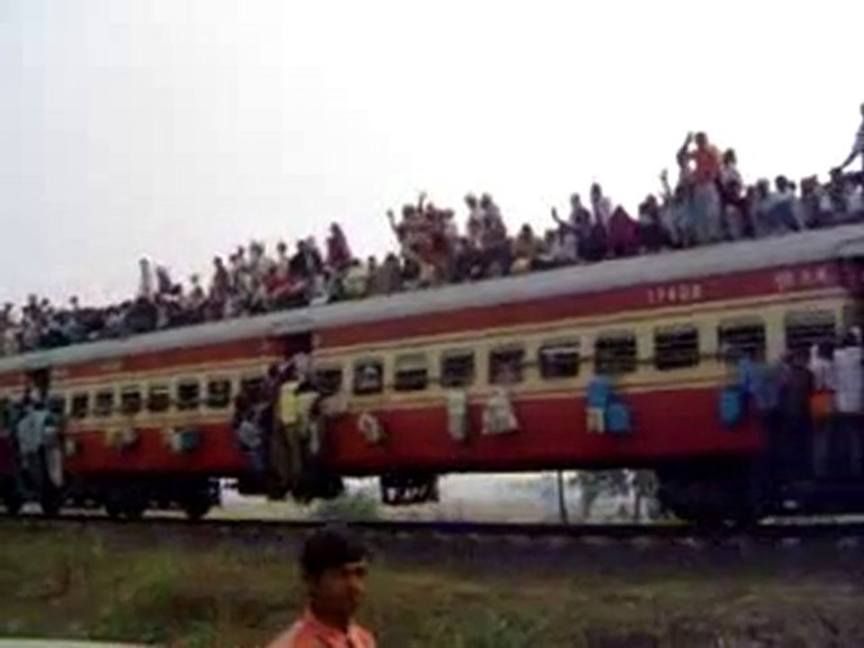 No, its not India.. Its a train to Kazantip!
