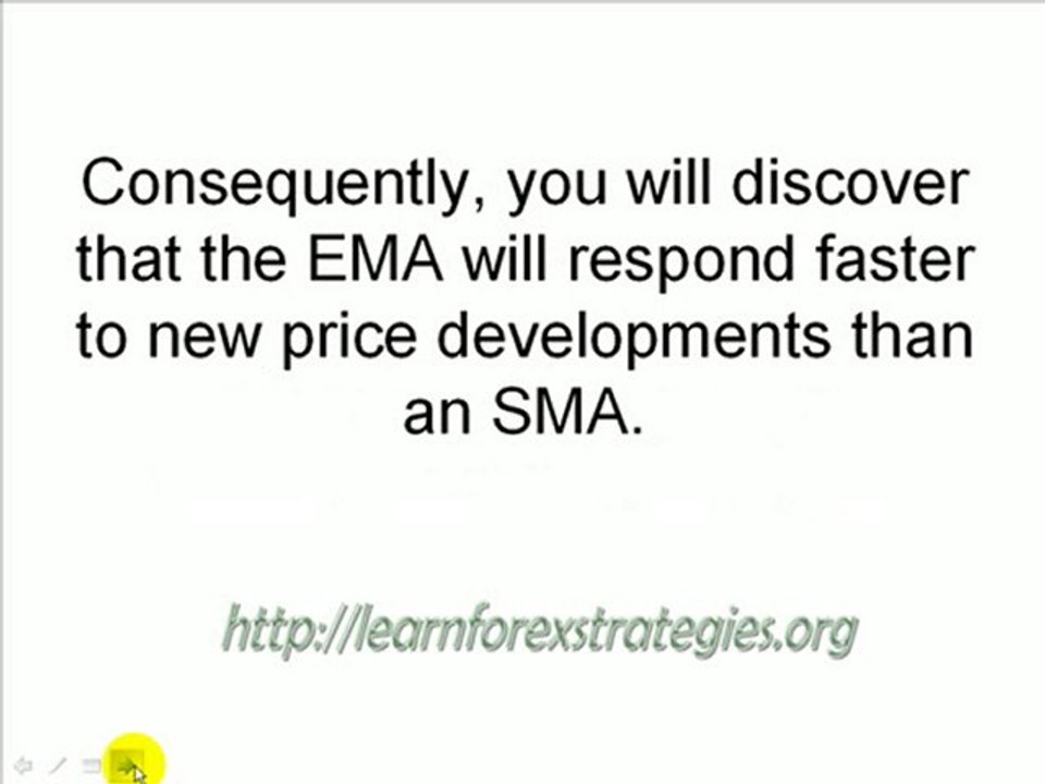 Forex Strategies-Exponential Moving Average