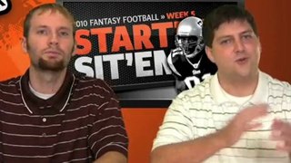 2010 Fantasy Football Week 5 - Start 'em - Sit 'em and Advic
