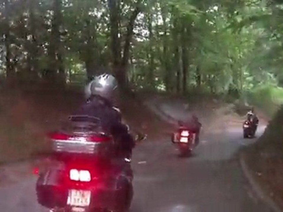 on the road