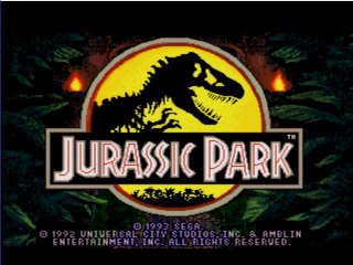 Jurassic Park [Megadrive] Videotest