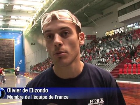 Les championnats du monde de pelote basque se disputent à Pau