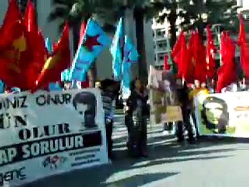 iZMİR/ NECDET ADALI ve HİKMET KIVILCIMLI basın açıklaması
