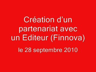 2010-09-26 - SCA RE Comment creer un partenariat