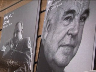 Helmut Kohl au salon du livre de Francfort