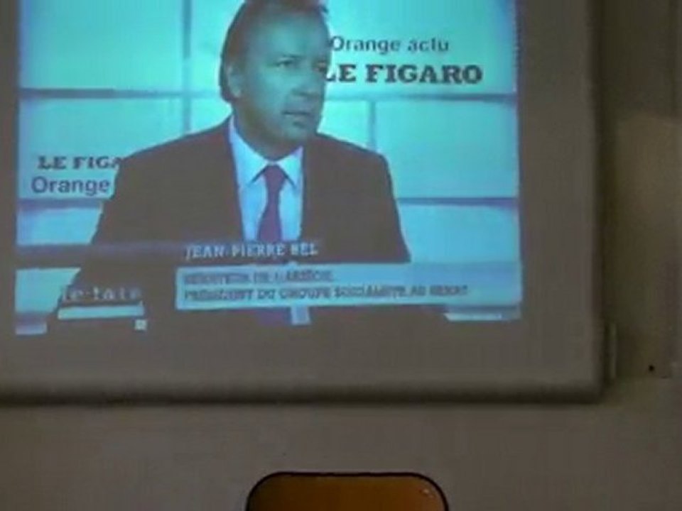 Revue de presse vidéo de première ES du  8 10 2010