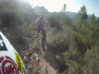 descente du pic de l'ours vtt mandelieu