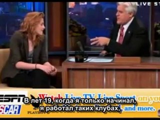 Кристен на шоу Джея Лено, часть 2