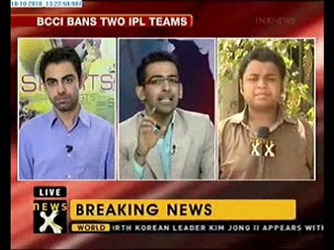 BCCI bars Rajasthan Royals, Kings XI Punjab from IPL-4