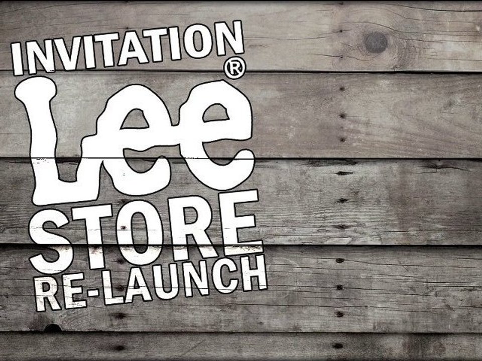 Lee Store RE-LAUNCH