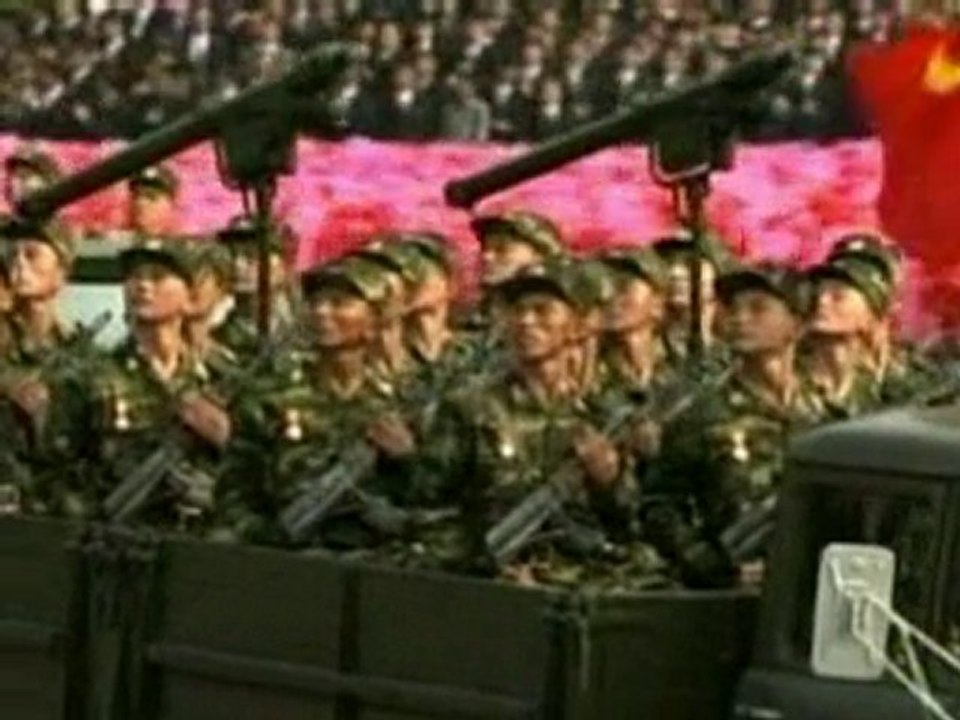 North Korean show of strength for Kim Jong-un