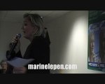 Campagne interne — Marine Le Pen à Olonne (02.10.10 - 1)