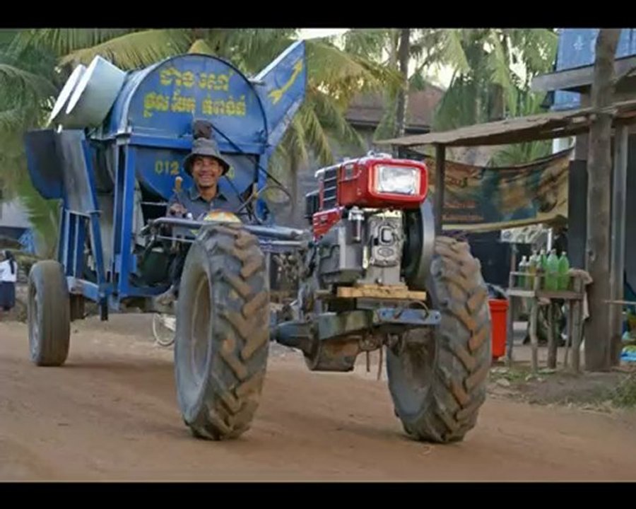 Vie à  la campagne au cambodge