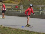 Ski roue à Bessans