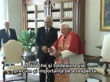 Benedict al XVI-lea l-a primit pe preşedintele Croaţiei