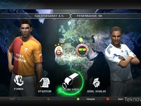 PES 2011 - Galatasaray vs Fenerbahce