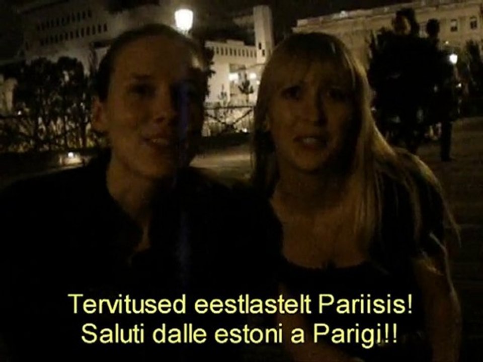 Saluti da Parigi